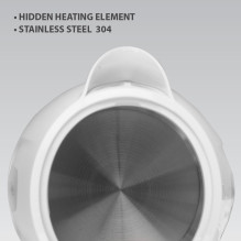 Electric kettle - Maestro MR013 1L 1100W Green, White