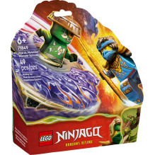 Toy - LEGO NINJAGO 71849 Nya vs Elemental Monster Spinner (Lego, 49 pieces, 2 minifigures) Toy - LEGO NINJAGO 71849 Nya vs Elemental Monster Spinner (Lego, 49 pieces, 2 minifigures)