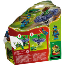 Žaislas - LEGO NINJAGO 71849 Nya vs Elemental Monster Spinner (Lego, 49 dalys, 2 minifigūrėlės)