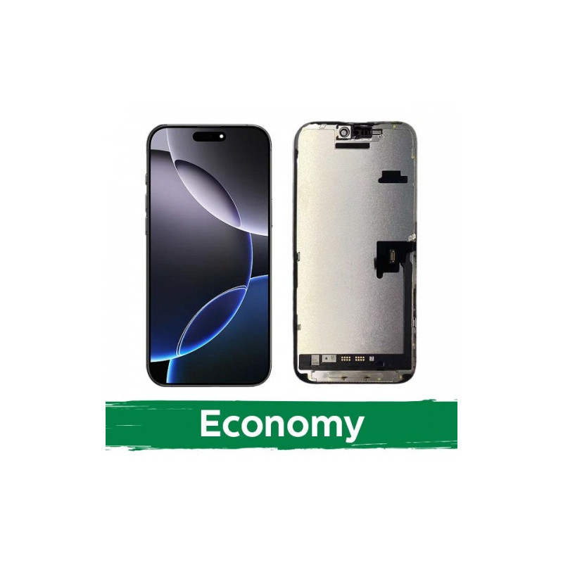 Screen for iPhone 16 Pro Max black (INCELL / Economy) / *Removable IC* /