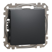 1 klavišo kryžminis perjungiklis Schneider Electric Sedna Design SDD114107 (antracitas)