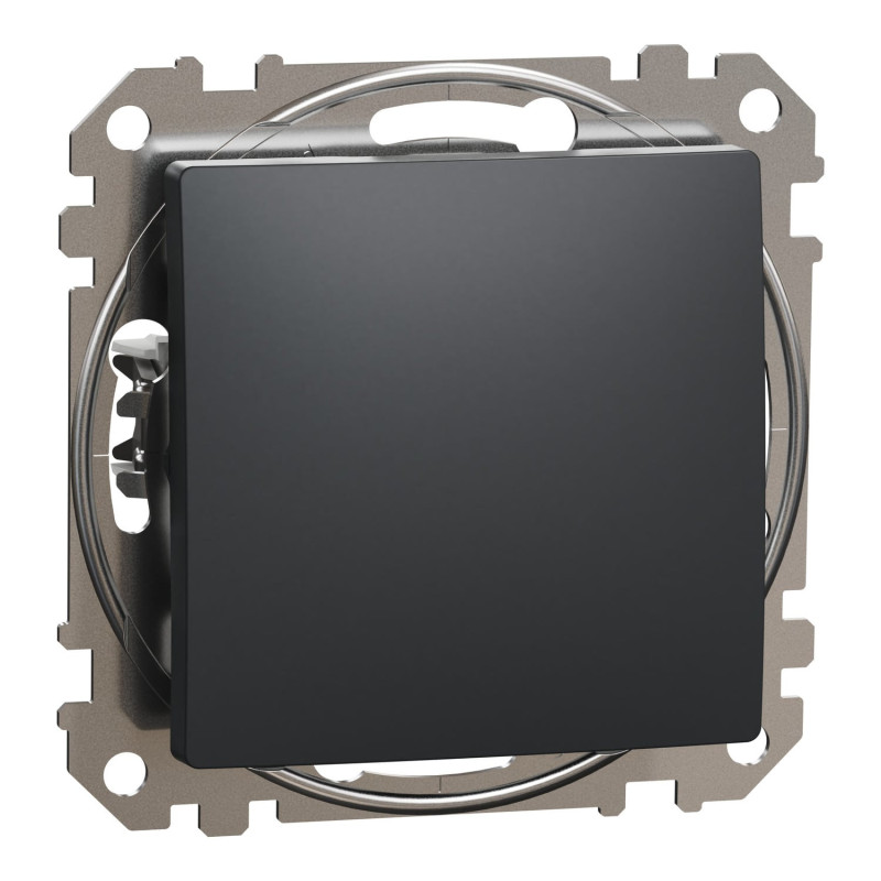 1 klavišo kryžminis perjungiklis Schneider Electric Sedna Design SDD114107 (antracitas)