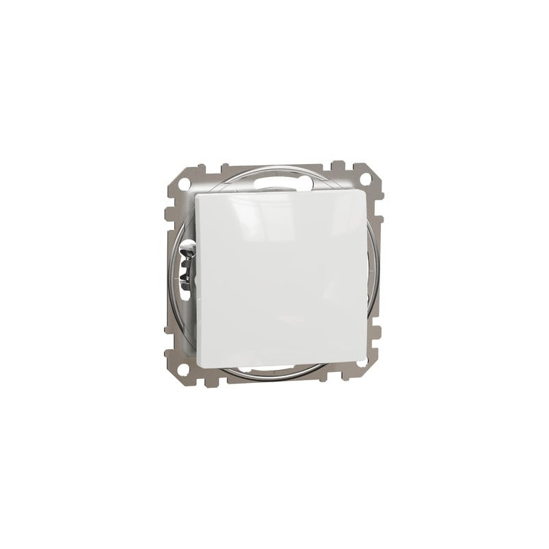 1-key cross switch Schneider Electric Sedna Design SDD111107 (white)