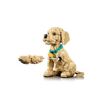 Constructor - LEGO ICONS 11384 Golden Retriever Puppy (Lego, 2102 pieces, 300 mm high)