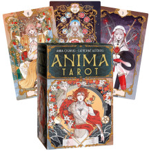 Tarot Kortų Kaladė - Anima Tarot (Premium) 78 Kortos Su Instrukcijų Knyga Daugiafunkcinė Spalvinga Tarot Kortų Kaladė - Anima Tarot (Premium) 78 Kortos Su Instrukcijų Knyga Daugiafunkcinė Spalvinga