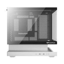 Computer Case - Darkflash F1 Midi Tower, 6 ARGB Fans, USB-A 3.0, USB-C, White Computer Case - Darkflash F1 Midi Tower, 6 ARGB Fans, USB-A 3.0, USB-C, White