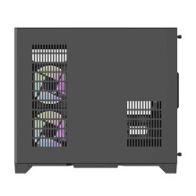 Computer Case - darkFlash Darflash FT418 M-ATX / ITX, 6 ARGB Fans, 3 Tempered Glass Panel, Black Computer Case - darkFlash Darflash FT418 M-ATX / ITX, 6 ARGB Fans, 3 Tempered Glass Panel, Black