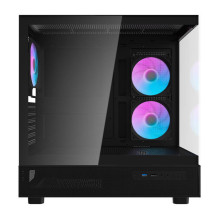 Computer Case - Darkflash DPX90 Midi Tower ATX Case With 3 Fans Black Computer Case - Darkflash DPX90 Midi Tower ATX Case With 3 Fans Black