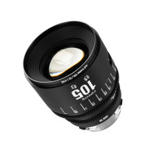 Cinema Lens - 7Artisans INFINITE 105mm T2.1 PL Mount Black Cinema Lens - 7Artisans INFINITE 105mm T2.1 PL Mount Black