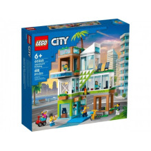 Žaislų Statybos Rinkinys - Lego 60365 City Apartment Building 688 Pieces With Mini Figures, Road Plate, Multi-Color
