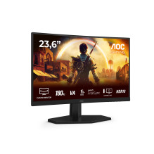 LCD monitorius, AOC, 23,6 colio, 1920 x 1080 pikselių, „Full HD“, natūralus kraštinių santykis 16:9, LED, išlenktas, C24