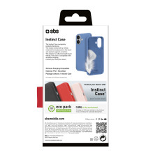 SBS Instinct iPhone 16 Case - Blue