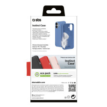 SBS Instinct Case for iPhone 16 Plus - Blue