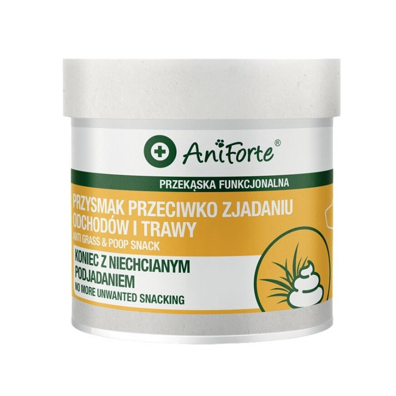 ANIFORTE Anti grass &amp; poop snack - dog treat - 50g