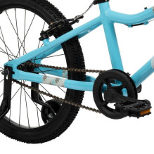 Huffy Literide Alu 20" bike in sky blue and graphite (23215W)