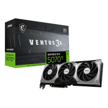 Graphics Card, MSI, NVIDIA GeForce RTX 5070 Ti, 16 GB, GDDR7, 256 bit, PCIE 5.0 16x, Triple slot Fansink, 1xHDMI, 3xDisp