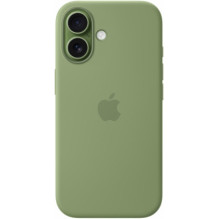 Apple Silicone Case with MagSafe iPhone 17 Light Moss