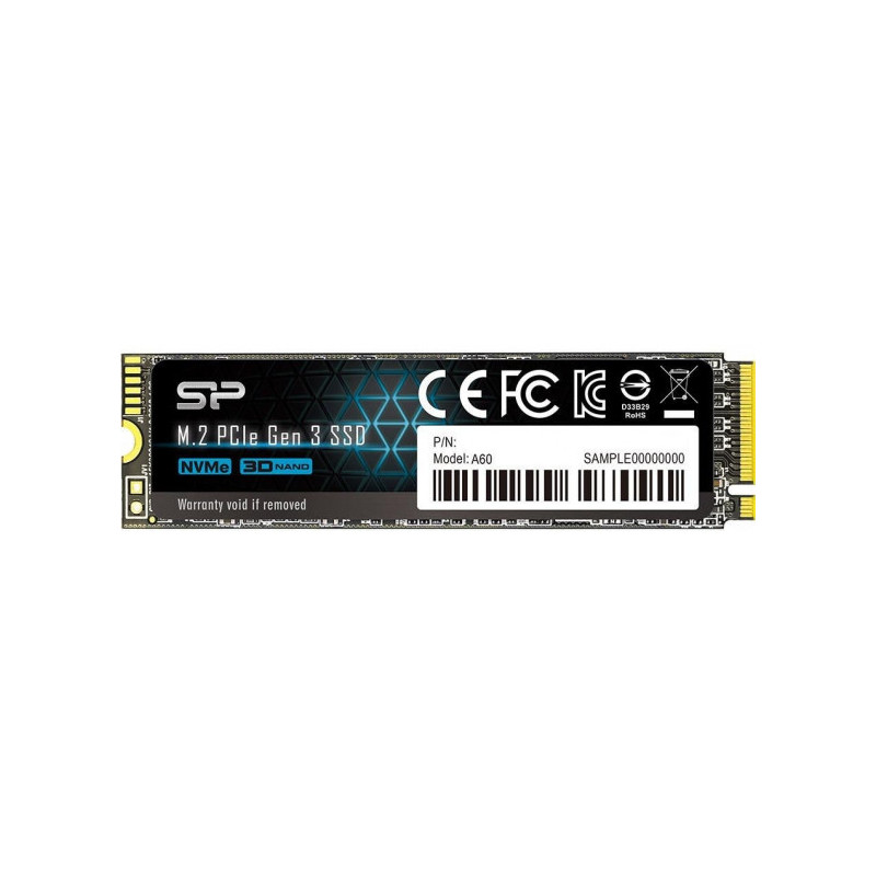 „Silicon Power P34A60 1TB M.2 PCIe Gen3 x4 NVMe“ kietasis diskas