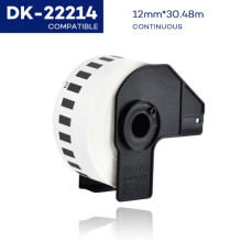Analoginė juostelė Brother DK-22214 (12mm x 30,48m)
