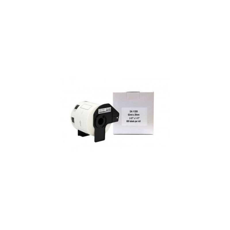 Analoginiai lipdukai Brother DK-11209 (29mm x 62mm)