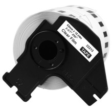 Analoginė juostelė Brother DK-22113 Black on Clear (62mm x 15,24m)