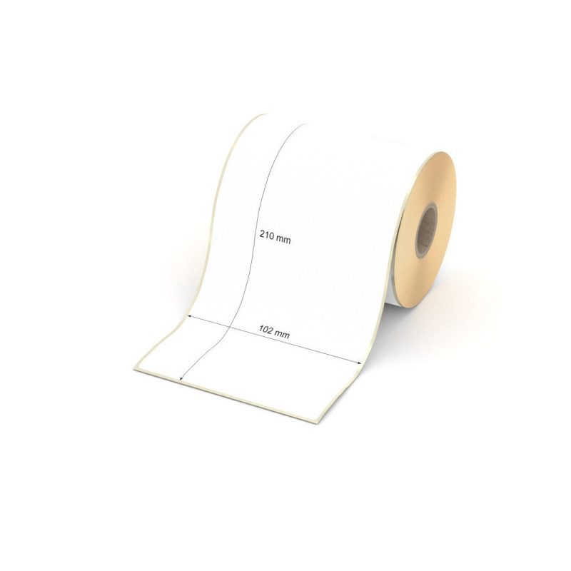 Zebra self-adhesive thermal labels 102x 210mm