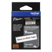 OEM Brother TZES221 9 black on white OEM Brother TZES221 9 black on white