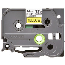 OEM Brother TZe-651 Yellow / Black (TZE651) 24mm, 8m OEM Brother TZe-651 Yellow / Black (TZE651) 24mm, 8m