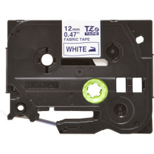 OEM juosta Brother TZe-FA3 mėlyna ant baltos, 12mm x 3m