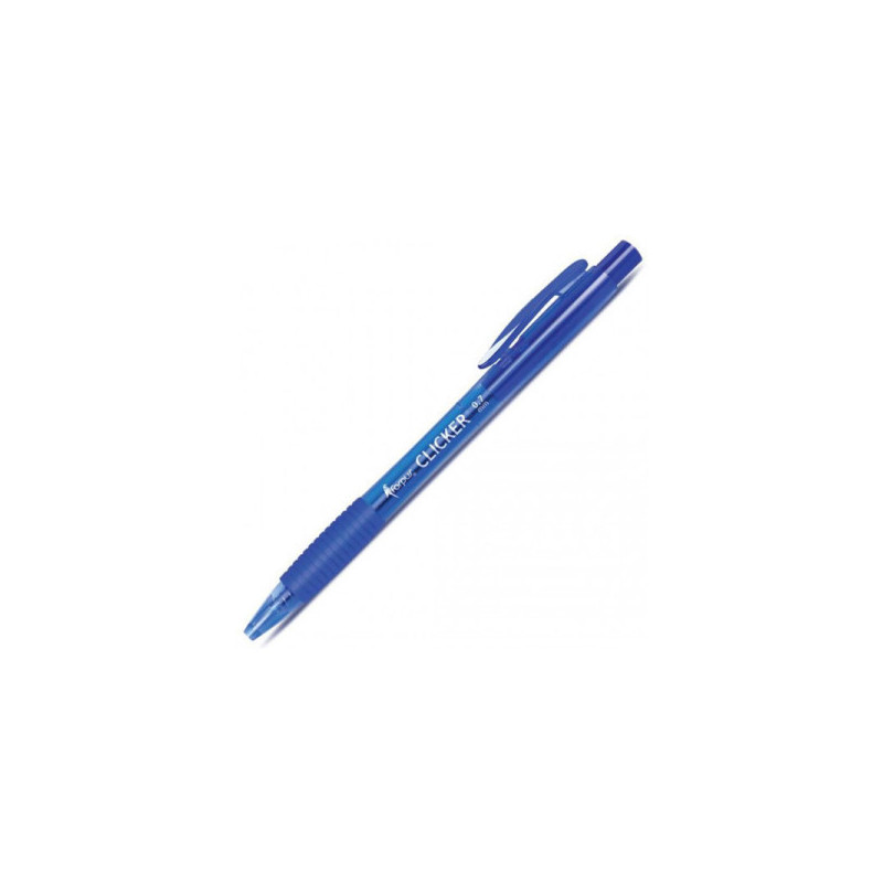 Tušinukas automatinis Forpus Clicker, 0.7mm, mėlynas