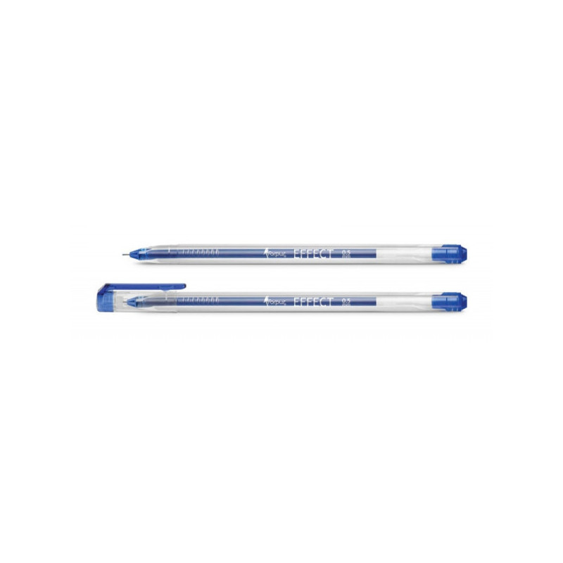 Gelinis rašiklis Effect Forpus, 0.5mm, mėlynas