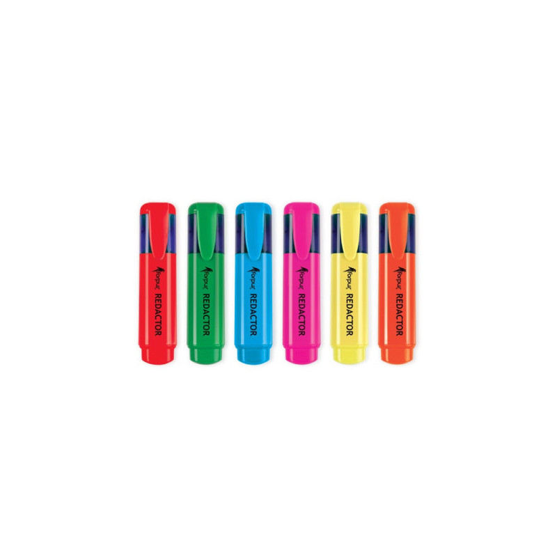 Teksto žymeklis Forpus Redactor, 2-5 mm, oranžinis