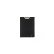 Forpus writing pad with clip, A4, black