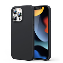 Ugreen Protective Silicone Case guminis lankstus silikoninis dėklo dangtelis iPhone 13 Pro juodas