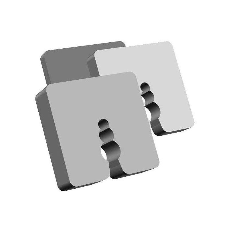 Išlyginimo elementas, 2 mm, 50 vnt.
