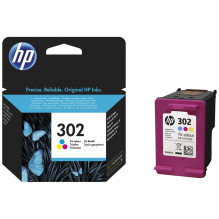 Rašalinio spausdintuvo kasetė HP 302, spalvota Rašalinio spausdintuvo kasetė HP 302, spalvota