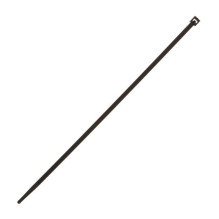 Tvirtinimo dirželis Elematic, 3,5 x 200 mm, juodas