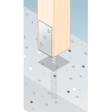 Beam holder ps 121x325x120 u Beam holder ps 121x325x120 u