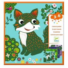 Carving set Djeco Country creatures