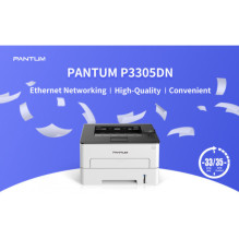 Spausdintuvas PANTUM P3305DN MONO, A4