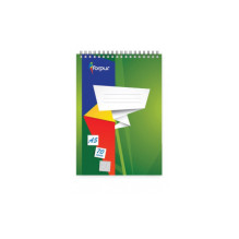Bloknotas su spirale Forpus, A5 / 70, langeliais