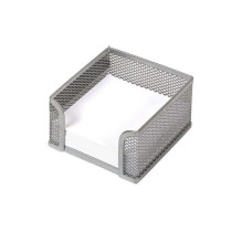 Leaflet box Forpus, 9.5x 9.5cm, silver