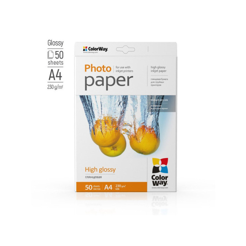 ColorWay High Gloss Photo Paper, 230