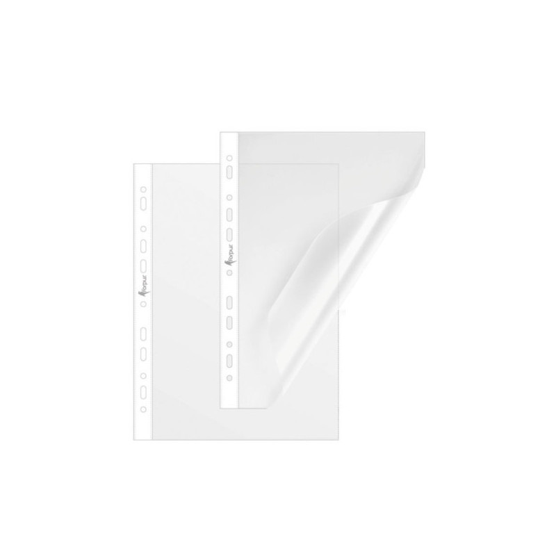 Document sleeves Forpus A4, transparent 80 microns, 20 pcs.