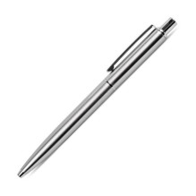 Ballpoint pen Forpus PRAHA, matte, silver color 0.7mm in a box