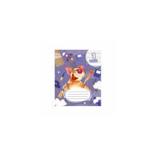 Cat Teodor's notebook for grade 1, lined, 12 sheets, 90 g/m² Cat Teodor's notebook for grade 1, lined, 12 sheets, 90 g/m²