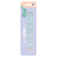 Pencil set Interdruk BB Kids HB 3 pcs.