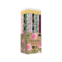 Pencil with eraser Trends HB 1 piece. Pencil with eraser Trends HB 1 piece.