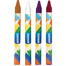 Parrot wax crayons, 12 colors