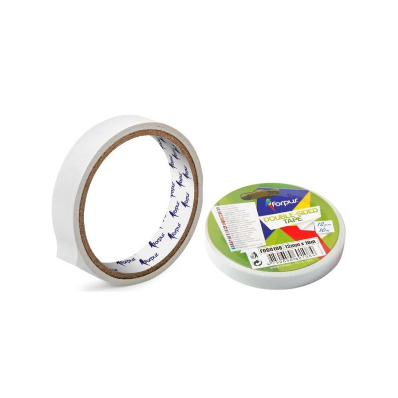 Double-sided adhesive tape Forpus, 10mx12mm